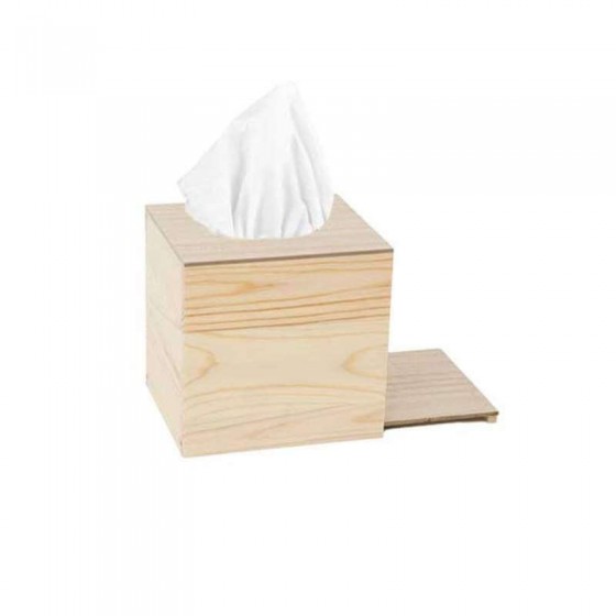 wood Tissue Box